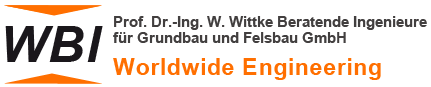 zurück zur Seite: Home WBI - Wittke Beratende Ingenieure